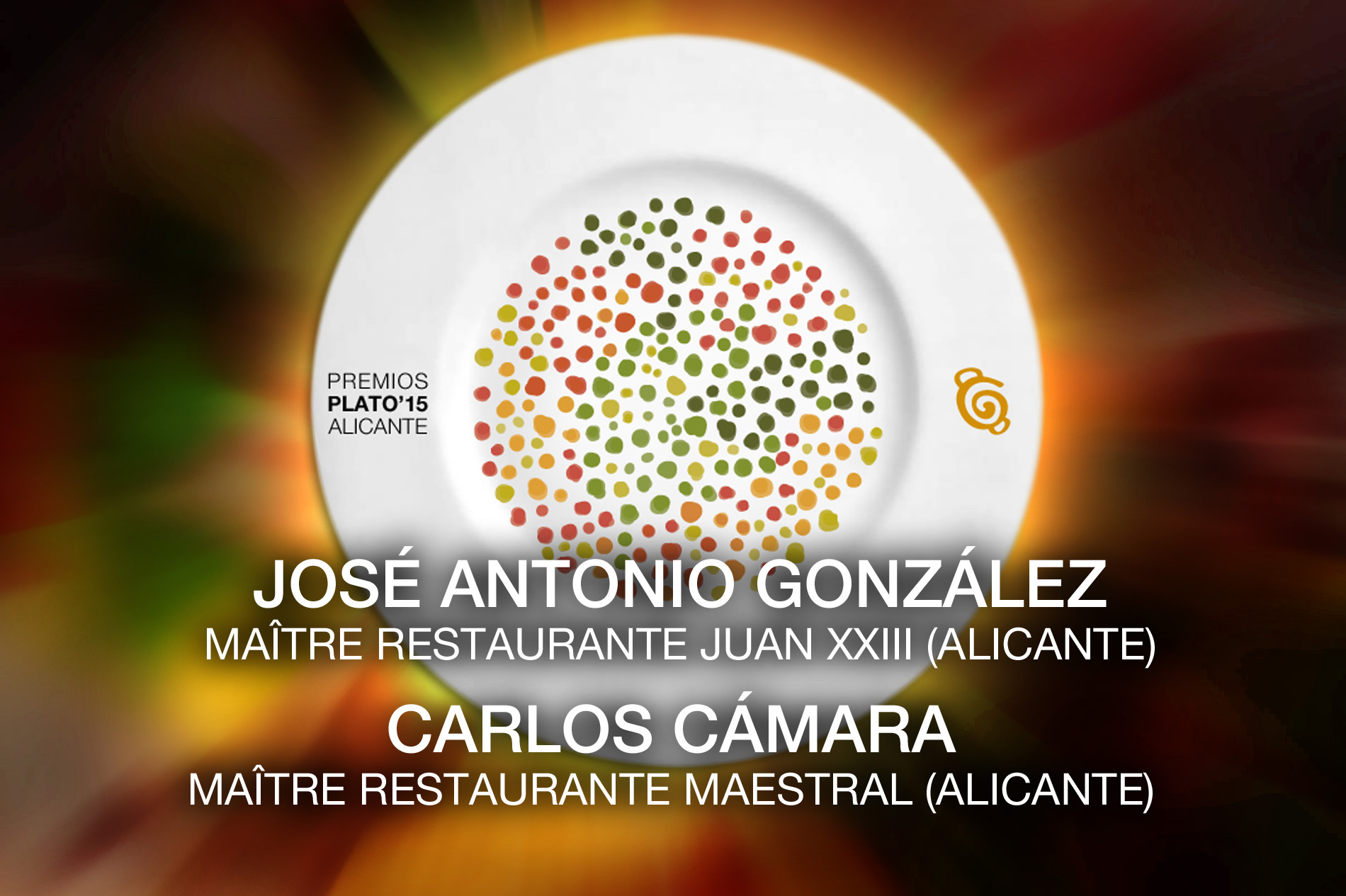 Premios Plato 2015 - Categorías